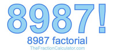 8987 Factorial