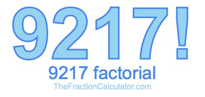 9217 Factorial