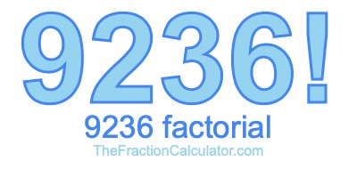 9236 Factorial