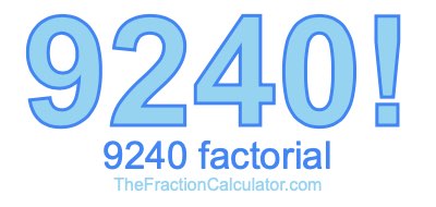 9240 Factorial