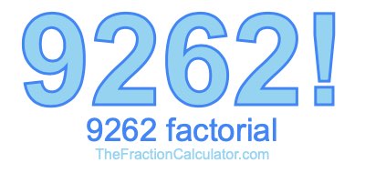9262 Factorial