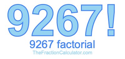 9267 Factorial