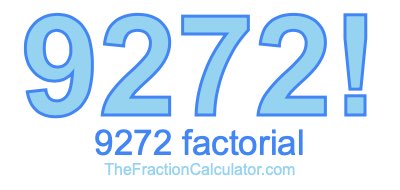 9272 Factorial