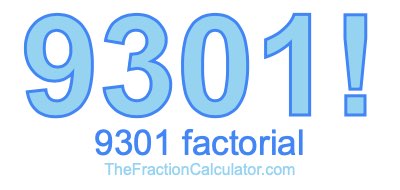 9301 Factorial