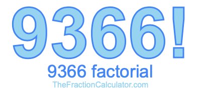 9366 Factorial