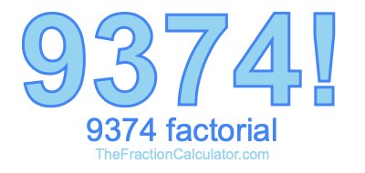 9374 Factorial