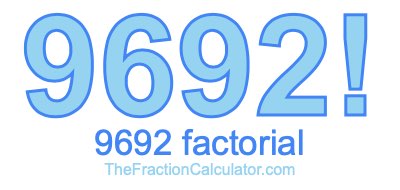 9692 Factorial