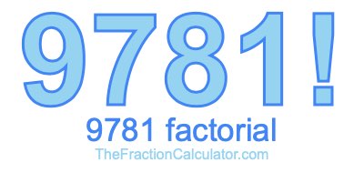 9781 Factorial