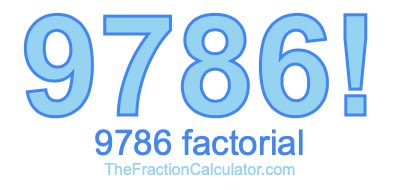 9786 Factorial