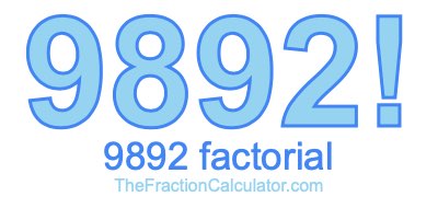 9892 Factorial