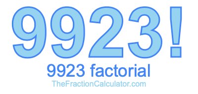 9923 Factorial