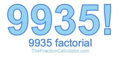 9935 Factorial