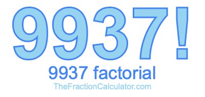 9937 Factorial