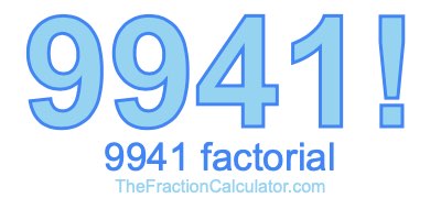 9941 Factorial