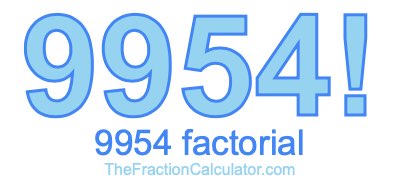 9954 Factorial