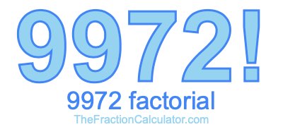 9972 Factorial